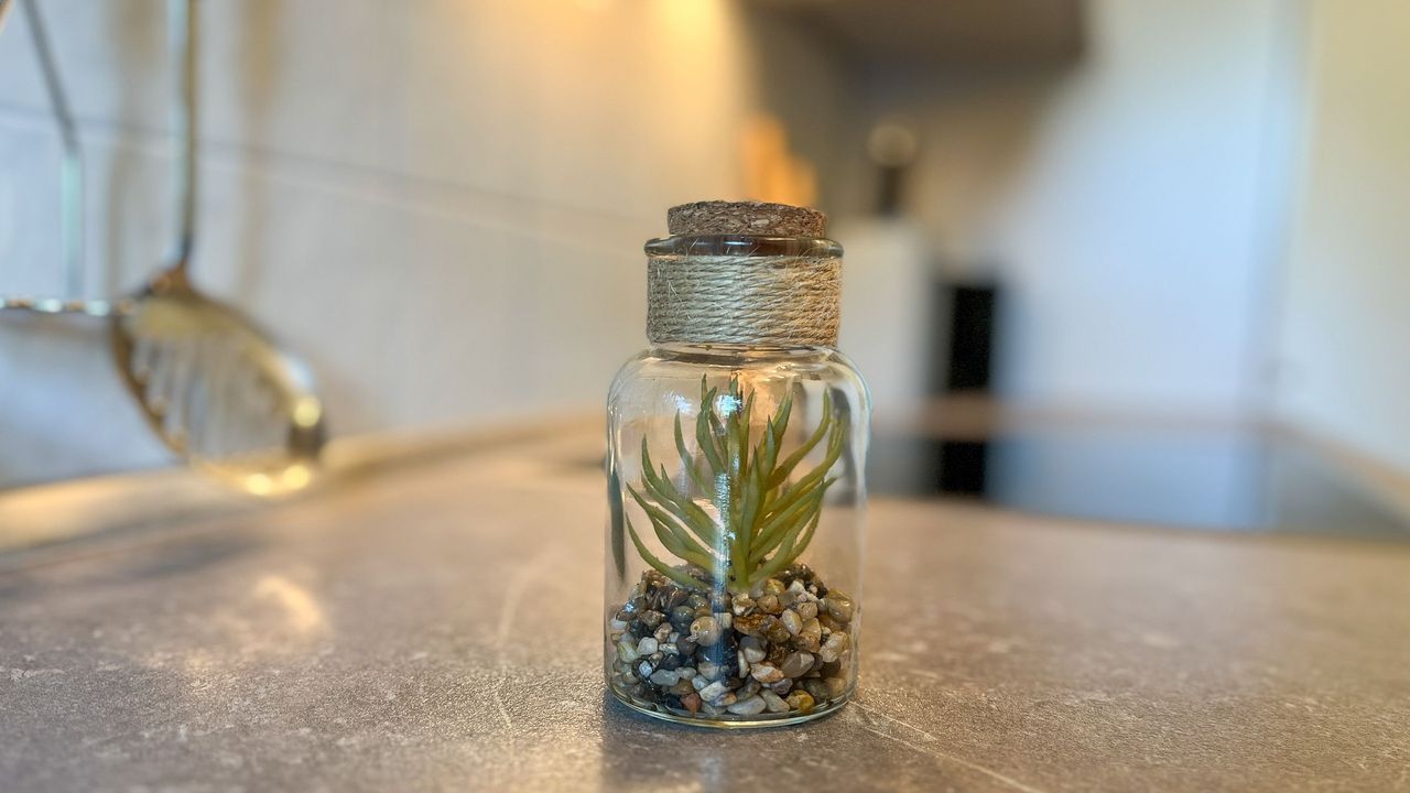 Küche mit Dekorativem Detail Küche mit Dekorativem Detail